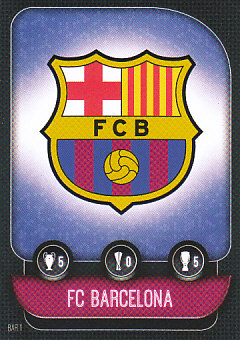 Club Badge FC Barcelona 2019/20 Topps Match Attax CL #BAR1